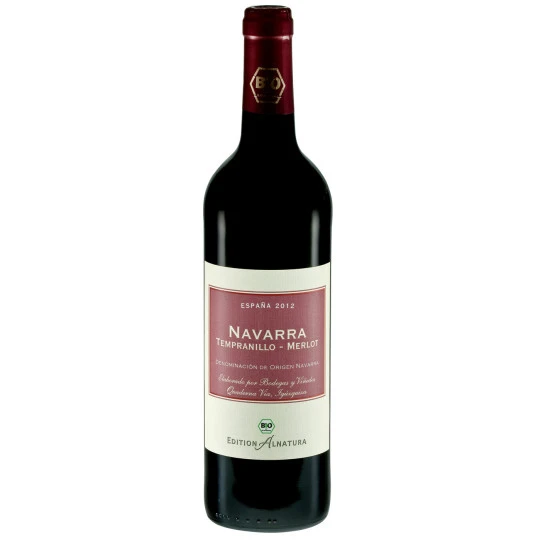Bio Navarra Tempranillo-Merlot Trocken 0,75L 3 Bio Navarra Tempranillo-Merlot Trocken 0,75L