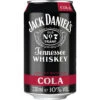 Daniel's Whiskey & Cola 0,33L -Hochwertiger Spirituosenladen jack daniels whiskey amp cola 033l