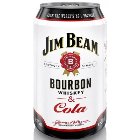 Beam Bourbon & Cola 0,33L 3 Beam Bourbon & Cola 0,33L